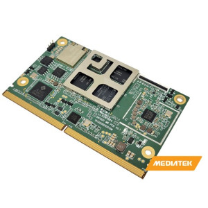 ARBOR SM1200 SMARC Module with MediaTek Genio 1200 SoC, supports MIPI, HDMI, LVDS, DP, eDP